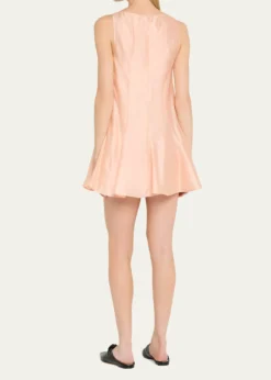 KhaiteMags Sleeveless Paneled Short Dress