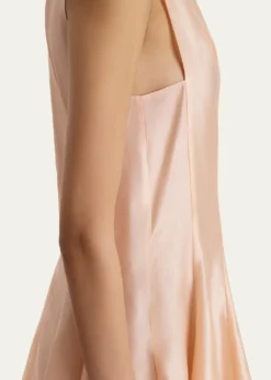 KhaiteMags Sleeveless Paneled Short Dress
