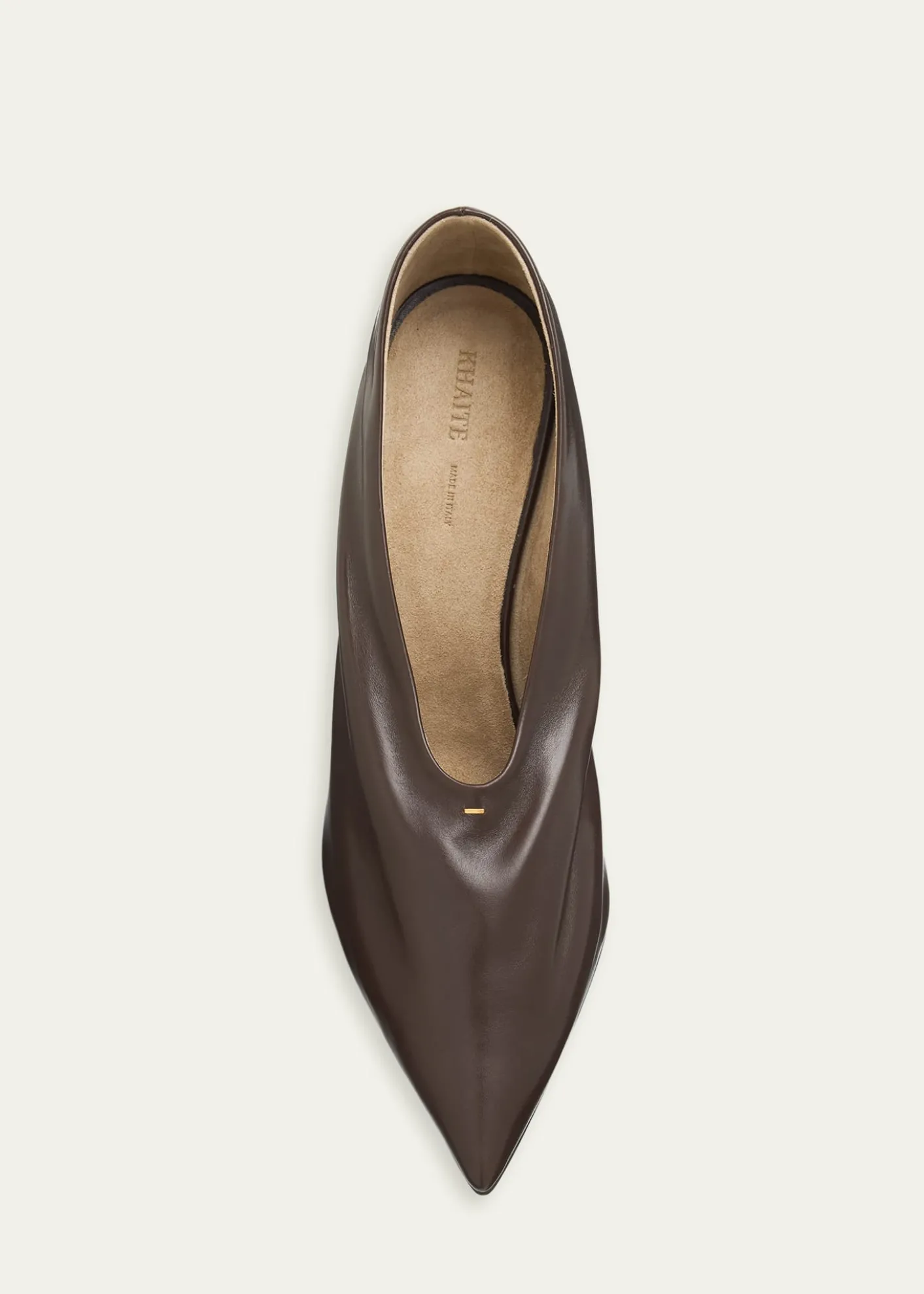 Khaite85mm Miriam Leather Pumps