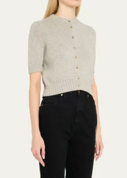 KhaiteNora Cashmere Knit Cardigan