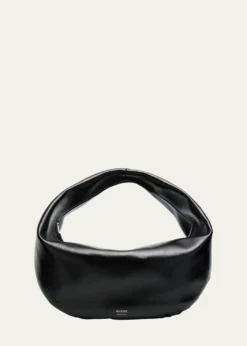 KhaiteOlivia Medium Crackle Patent Hobo Bag