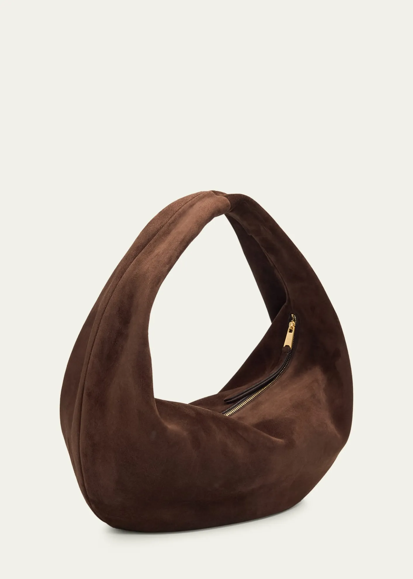 KhaiteOlivia Medium Suede Hobo Bag