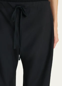 KhaiteRohen Wide-Leg Drawstring Pants