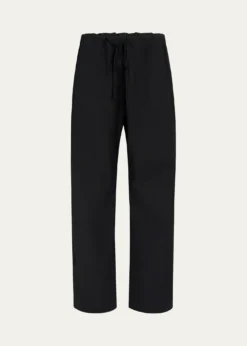 KhaiteRohen Wide-Leg Drawstring Pants