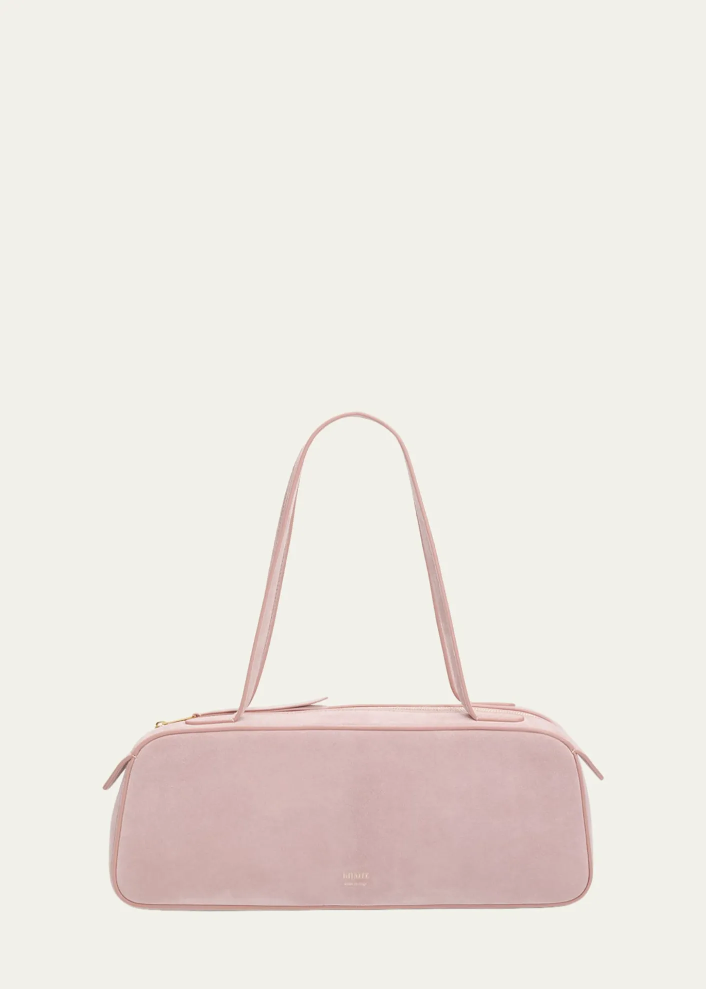 KhaiteSimona Zip Suede Shoulder Bag