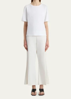 KhaiteWalter Cropped Flare Pants