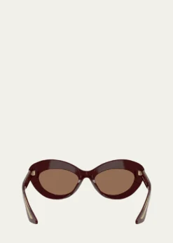 KHAITE x Oliver PeoplesBold Acetate Oval Sunglasses