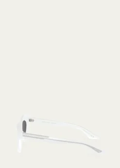 KHAITE x Oliver PeoplesBold Acetate Oval Sunglasses