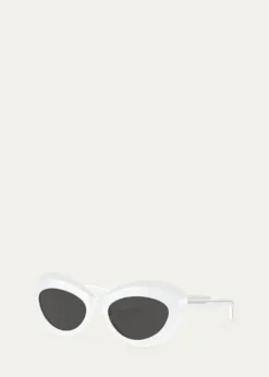 KHAITE x Oliver PeoplesBold Acetate Oval Sunglasses