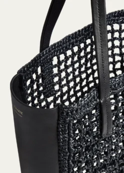 KhaiteZoe Small Raffia Tote Bag