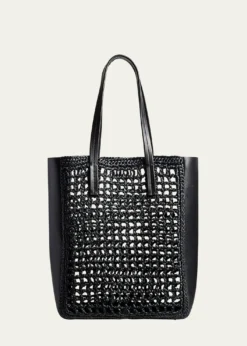 KhaiteZoe Small Raffia Tote Bag