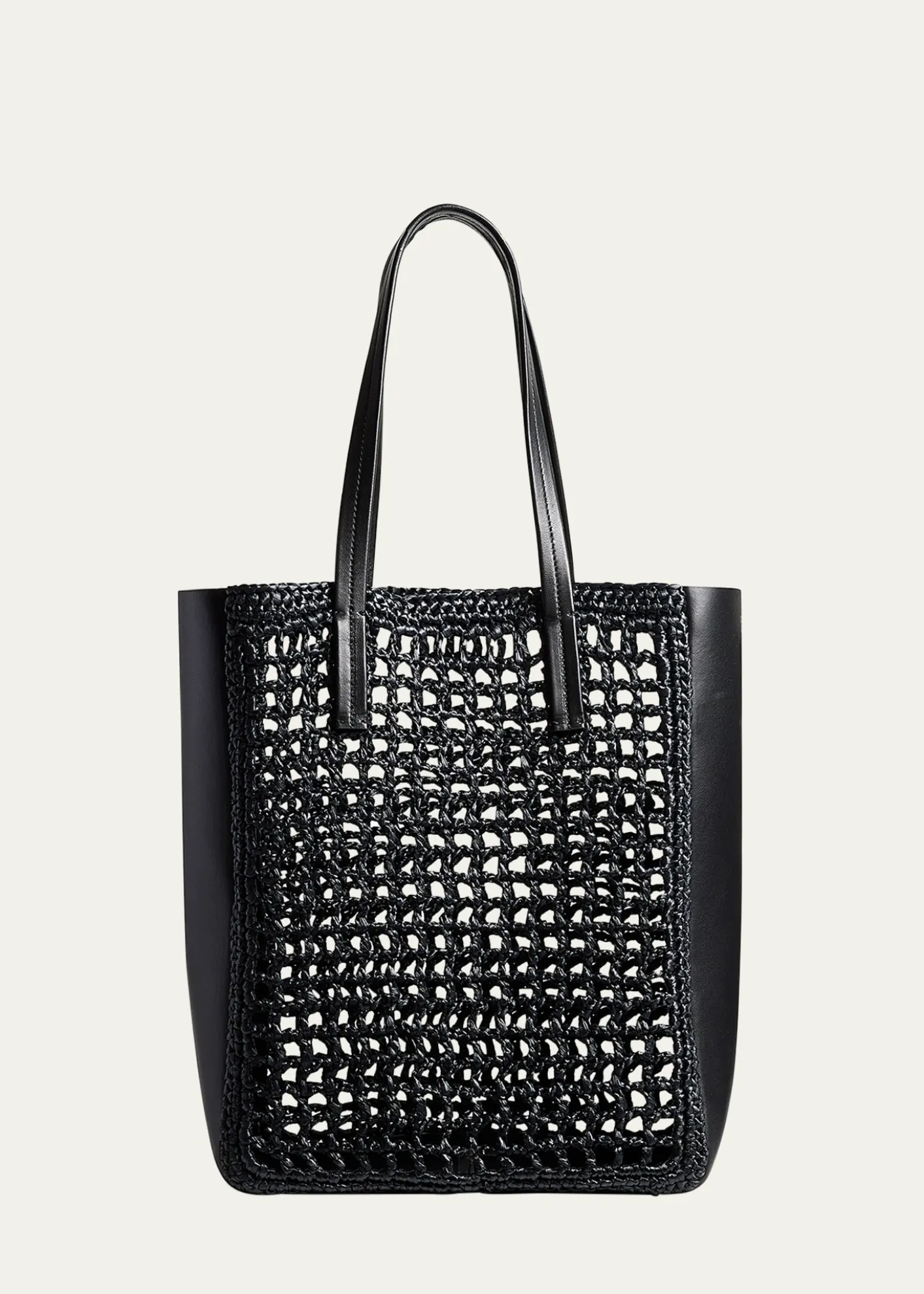 KhaiteZoe Small Raffia Tote Bag