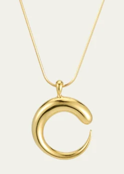 KHIRYKhartoum II Pendant in Nude Polished 18K Gold Vermeil