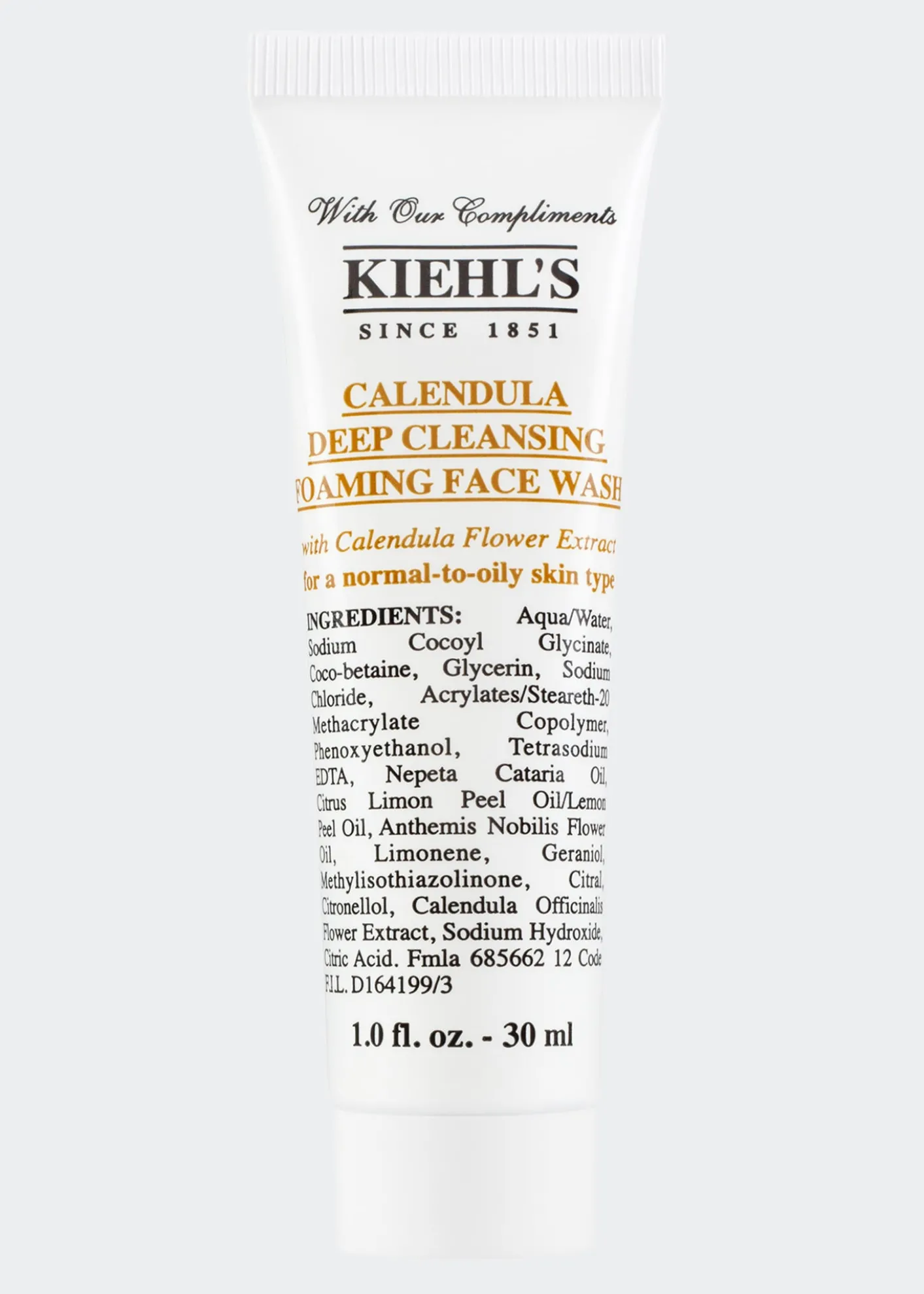 Kiehl's Since 1851Calendula Wash, Yours with any $50 Kiehl's Since 1851 Purchase