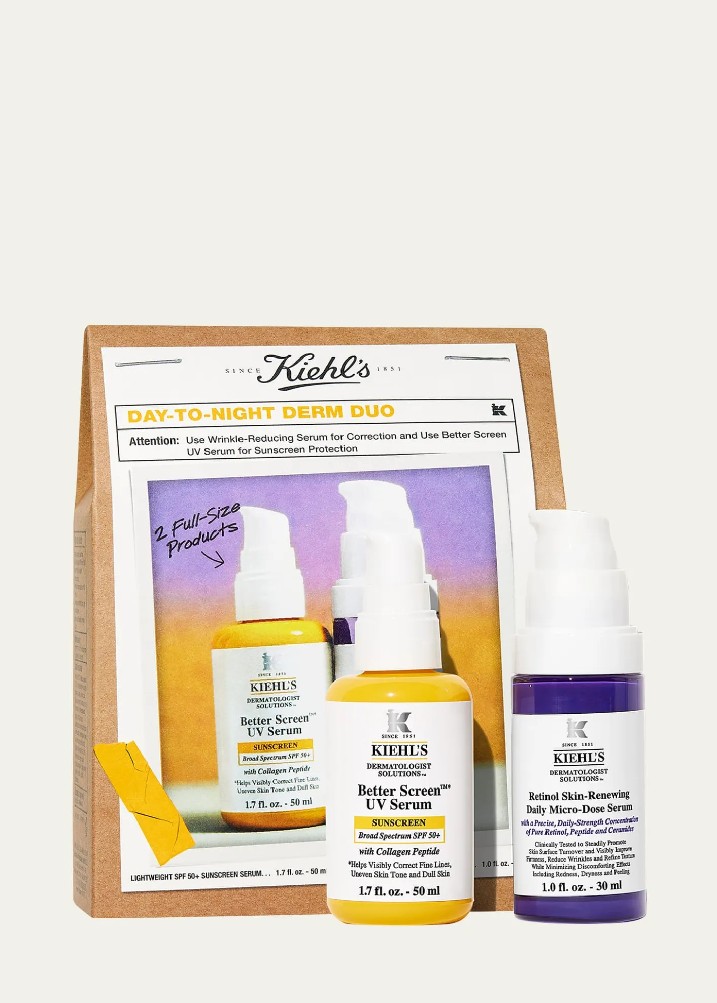 Kiehl's Since 1851Day-To-Night Derm Duo