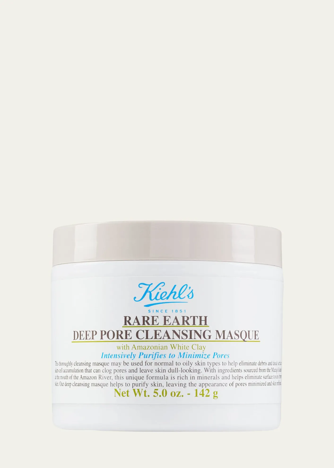 Kiehl's Since 1851Rare Earth Deep Pore Cleansing Mask, 4.2 oz.