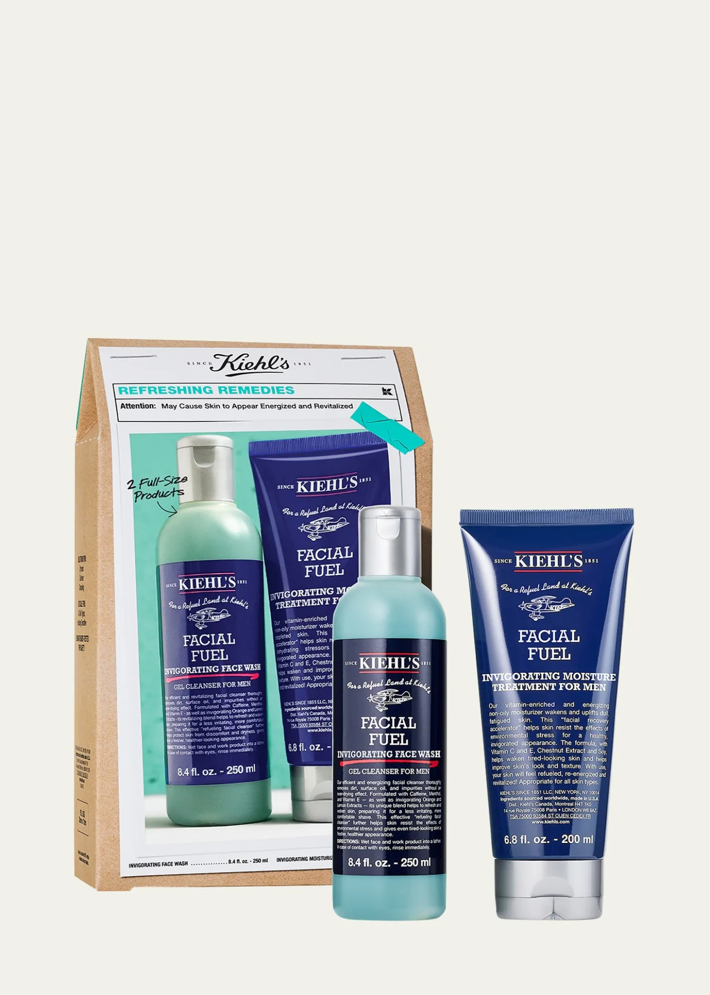 Kiehl's Since 1851Refreshing Remedies Set