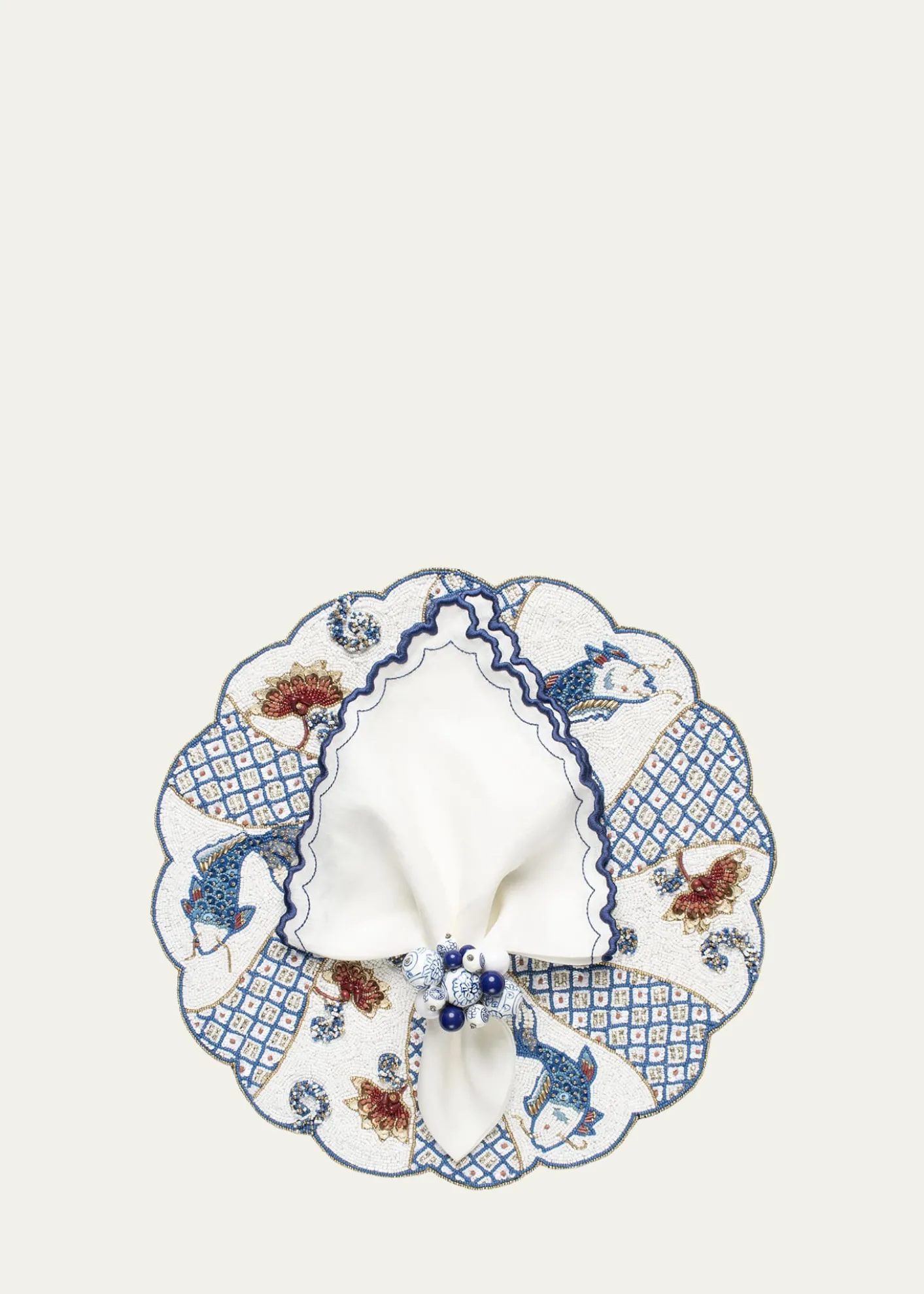 Kim SeybertArches Embroidered Napkin