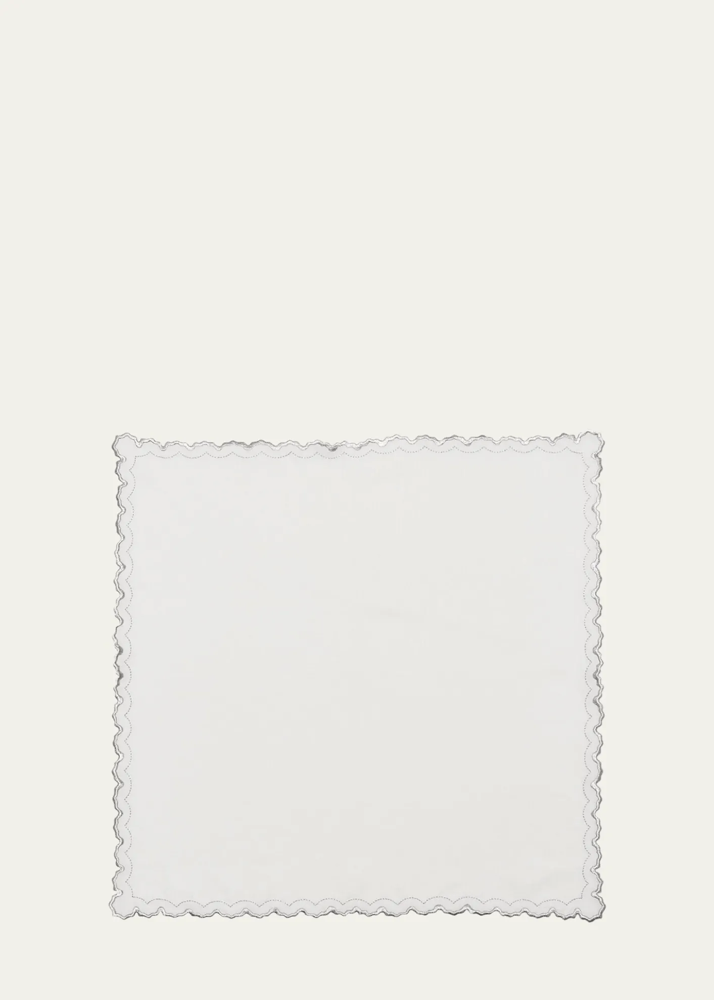 Kim SeybertArches Silver Napkin