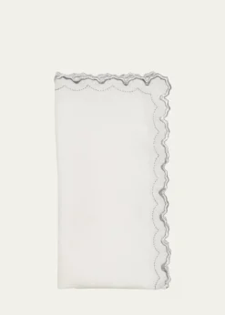 Kim SeybertArches Silver Napkin