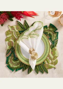 Kim SeybertCalypso Beaded Placemat