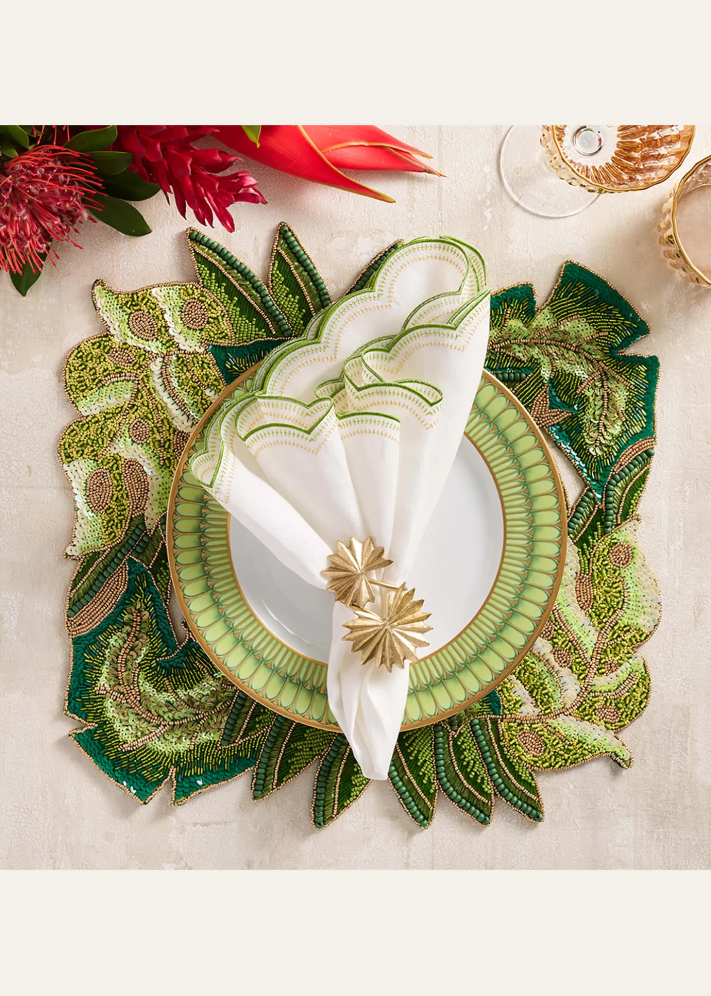 Kim SeybertCalypso Beaded Placemat
