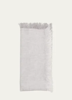 Kim SeybertChambray Fringe Napkin