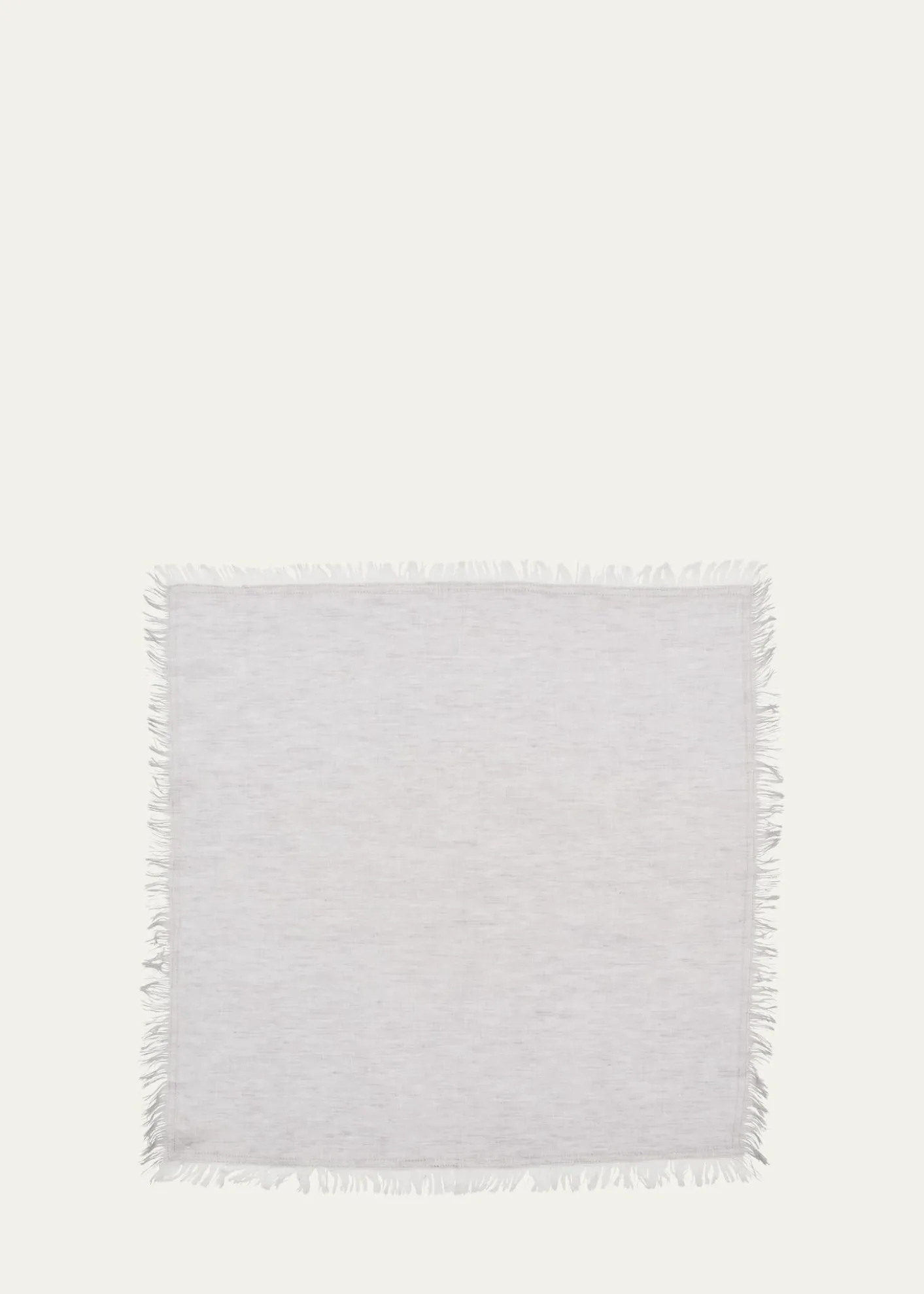 Kim SeybertChambray Fringe Napkin