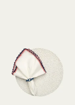 Kim SeybertEnamel Chain Link Napkin Ring