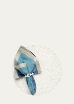 Kim SeybertEnamel Chain Link Napkin Ring