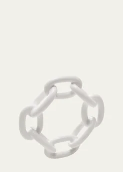 Kim SeybertEnamel Chain Link Napkin Ring