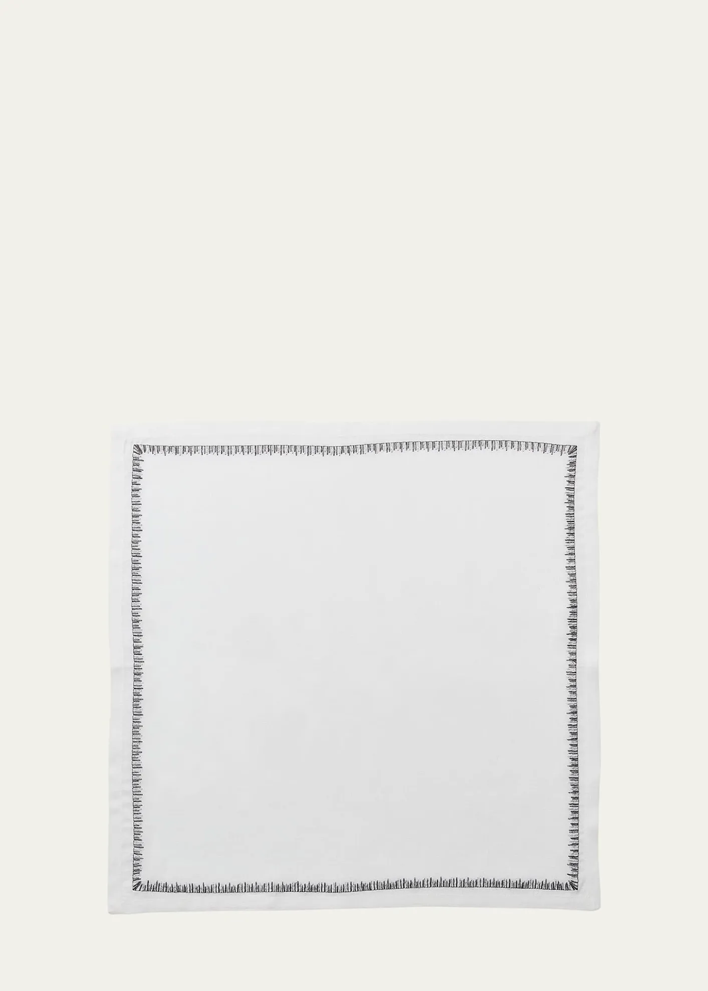 Kim SeybertFilament Embroidered Linen Napkin