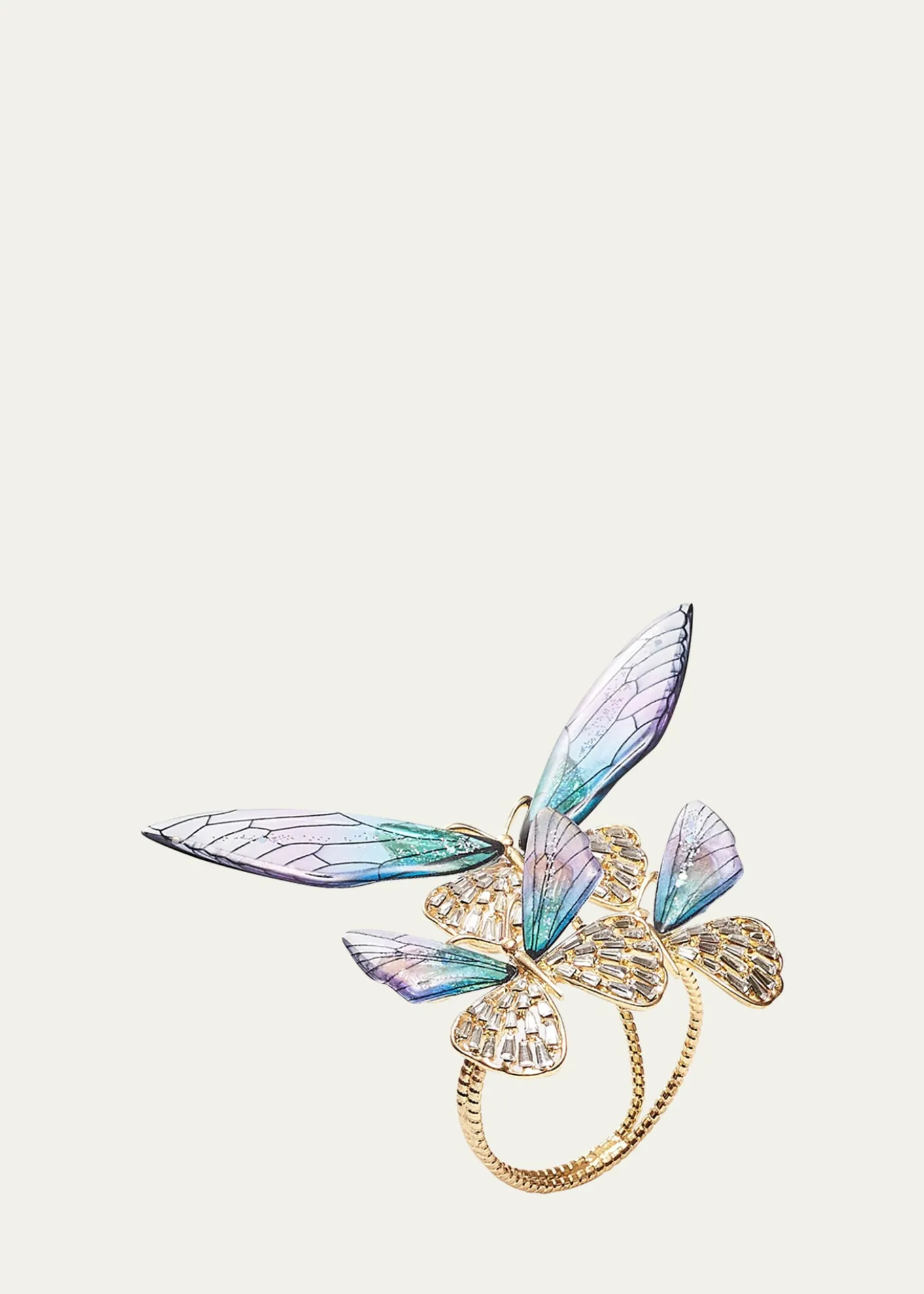 Kim SeybertFlutter Napkin Rings, Set of 4