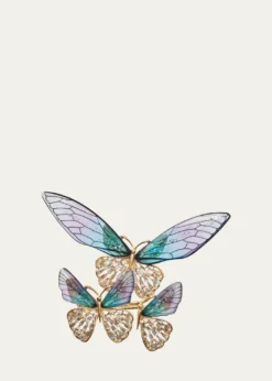 Kim SeybertFlutter Napkin Rings, Set of 4