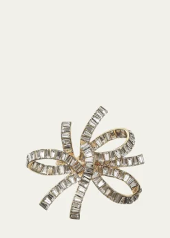 Kim SeybertJeweled Bow Napkin Rings, Set of 4
