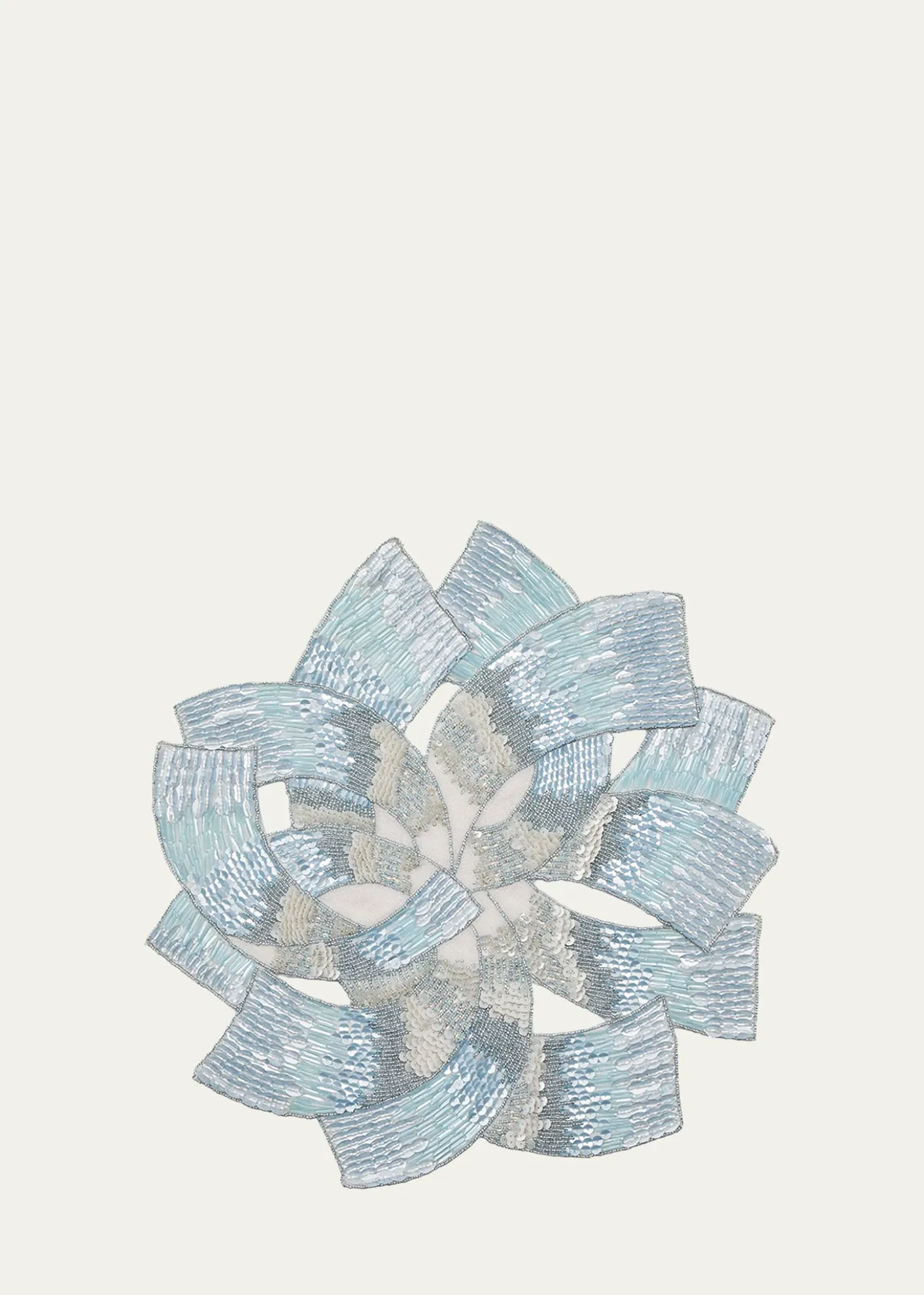 Kim SeybertTidal Beaded Placemat