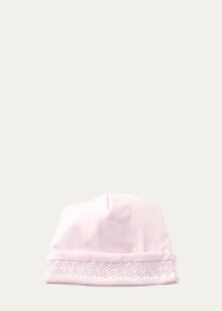 Kissy KissyGirl's Hand-Smocked Pima Cotton Baby Hat