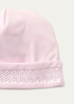 Kissy KissyGirl's Hand-Smocked Pima Cotton Baby Hat
