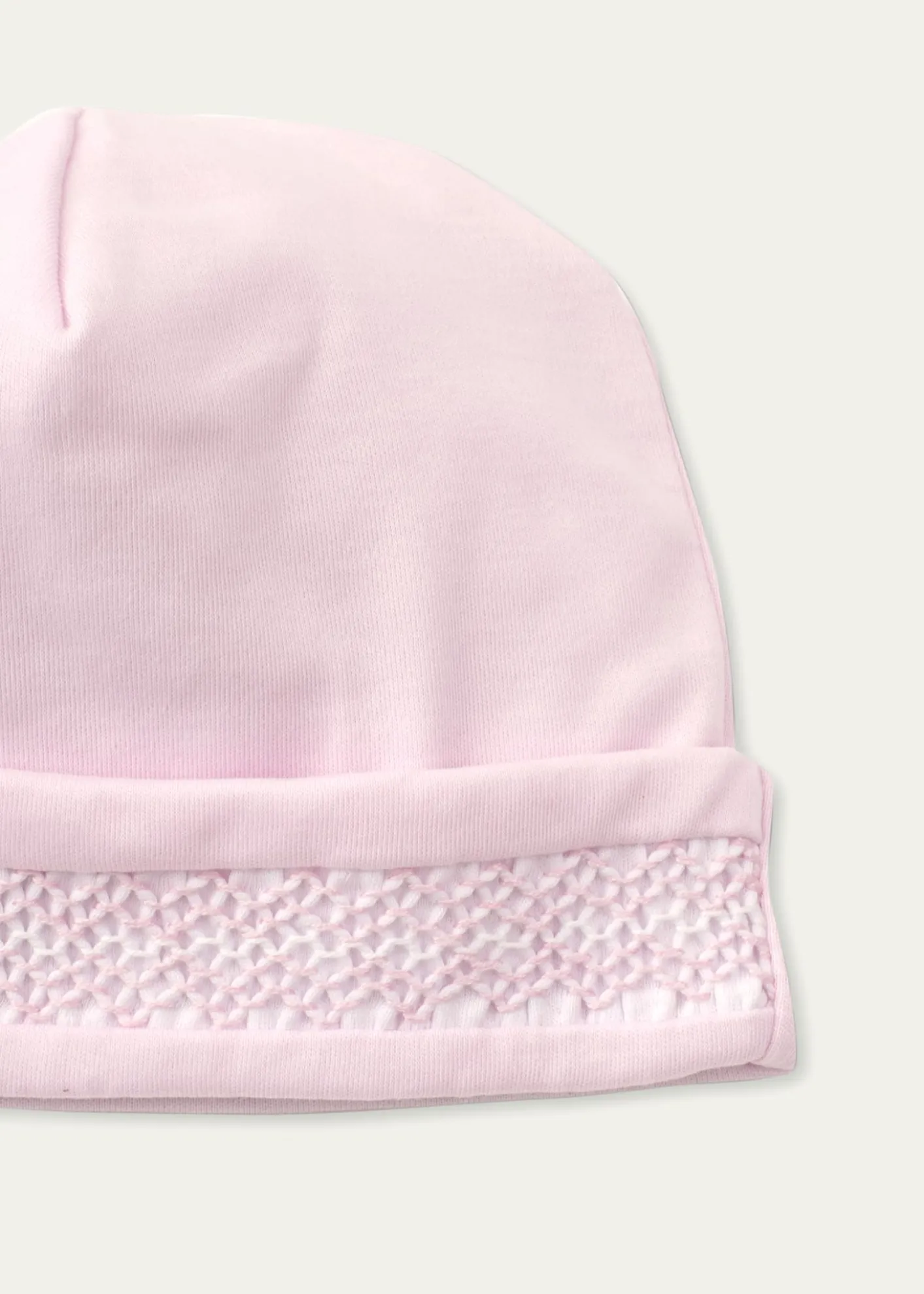 Kissy KissyGirl's Hand-Smocked Pima Cotton Baby Hat