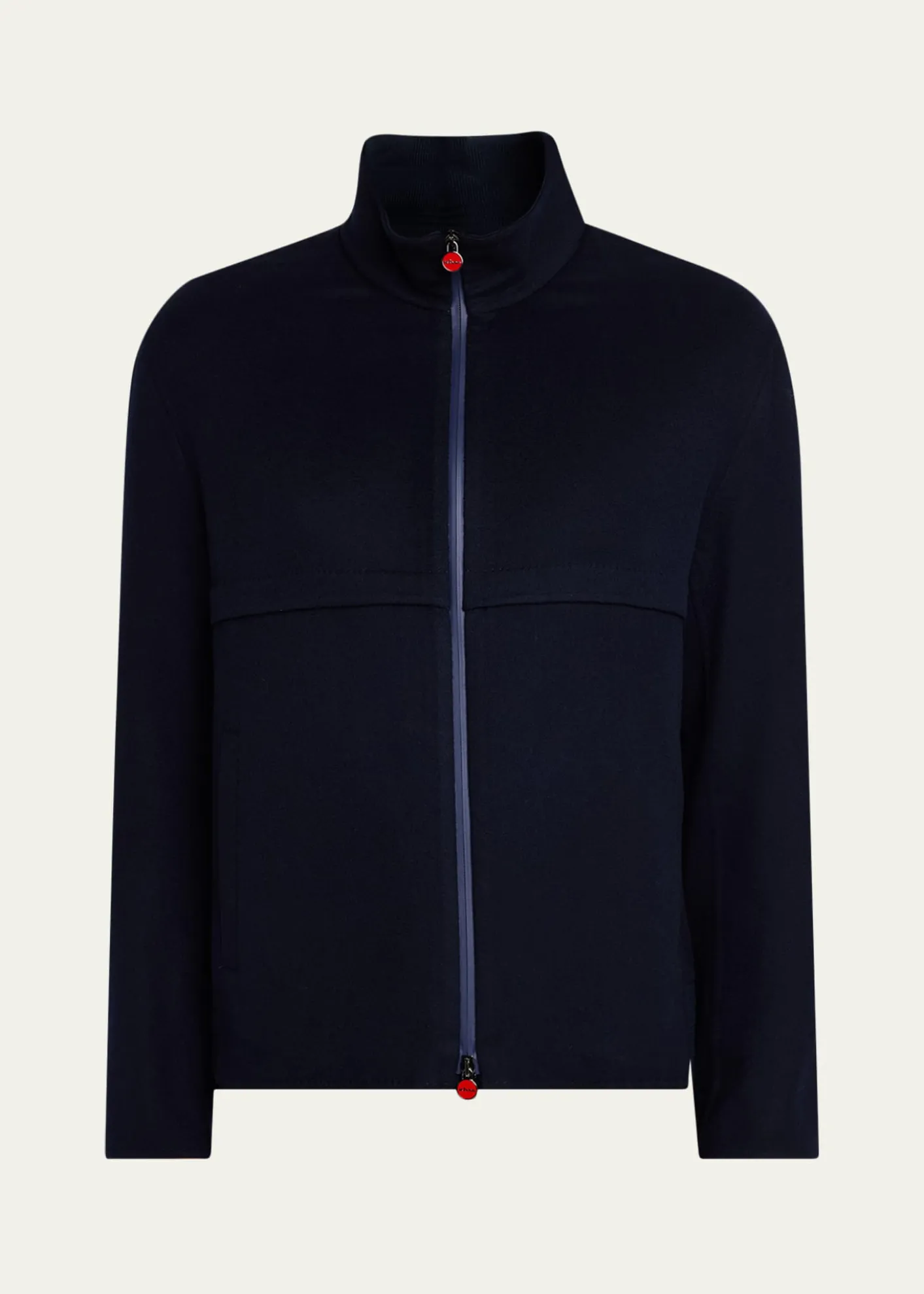 KitonMen's Cashmere Full-Zip Bomber Jacket