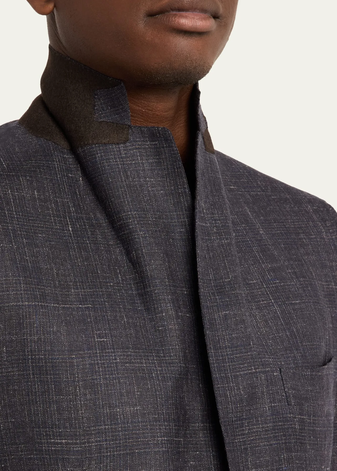 KitonMen's Cashmere, Silk and Linen Plaid Two-Piece Suit