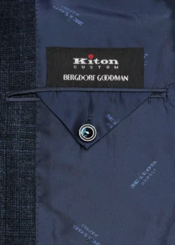 KitonMen's Cashmere, Wool and Silk Plaid Two-Piece Suit