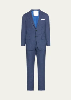 KitonMen's Mini-Houndstooth Wool Suit