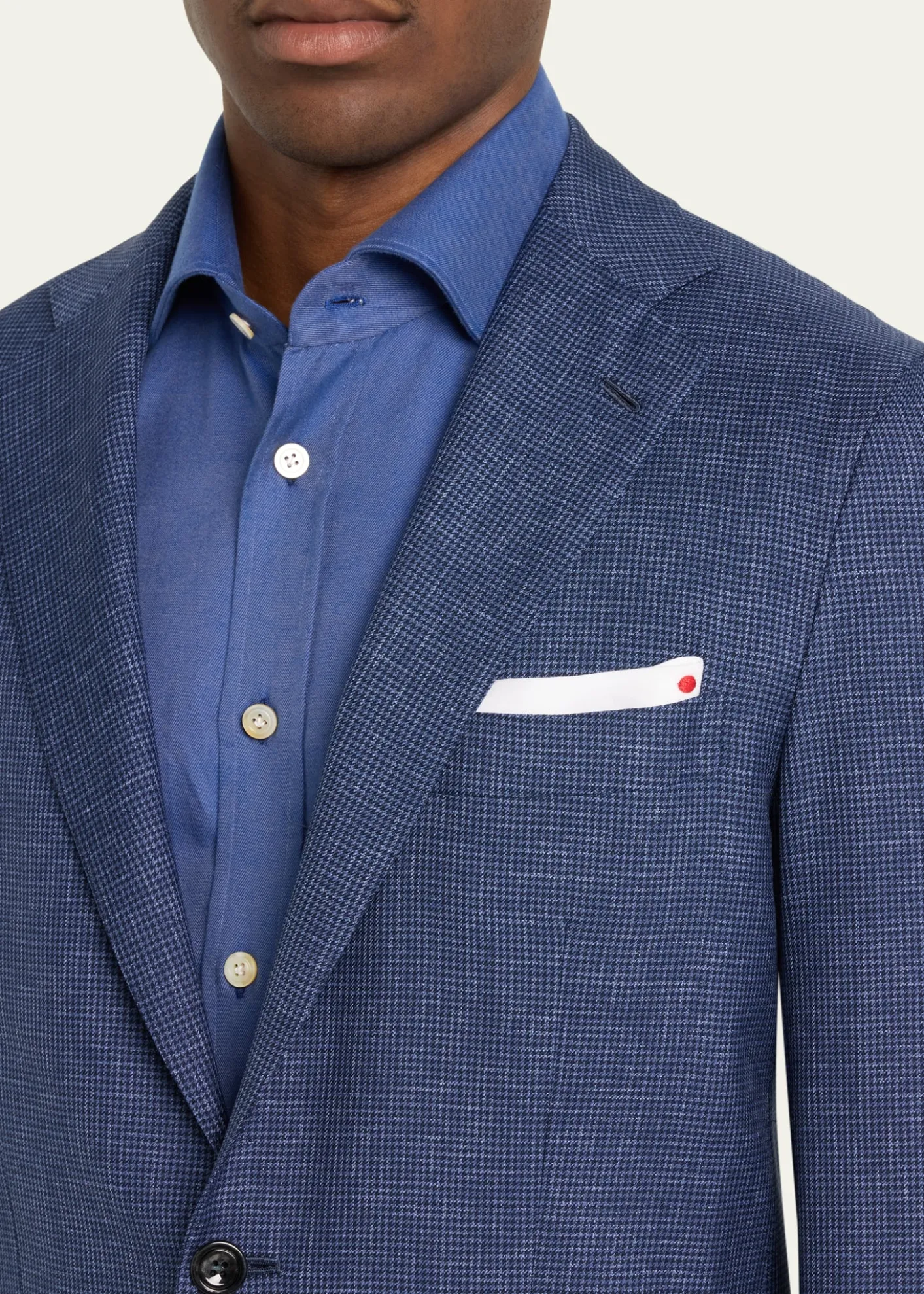 KitonMen's Mini-Houndstooth Wool Suit