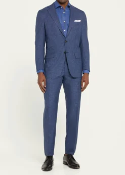KitonMen's Mini-Houndstooth Wool Suit
