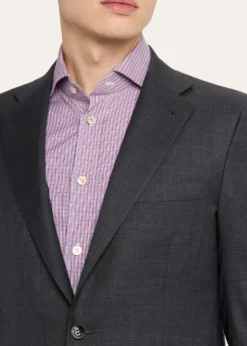 KitonMen's Nano Check Suit