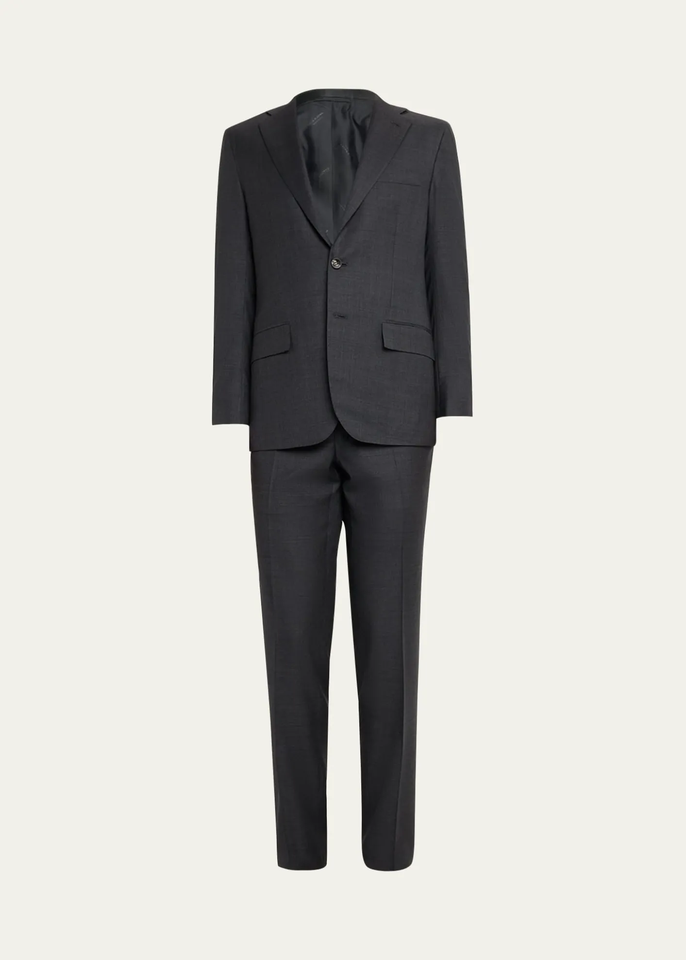 KitonMen's Nano Check Suit