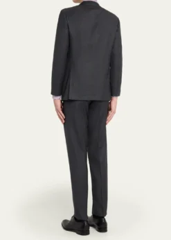 KitonMen's Nano Check Suit