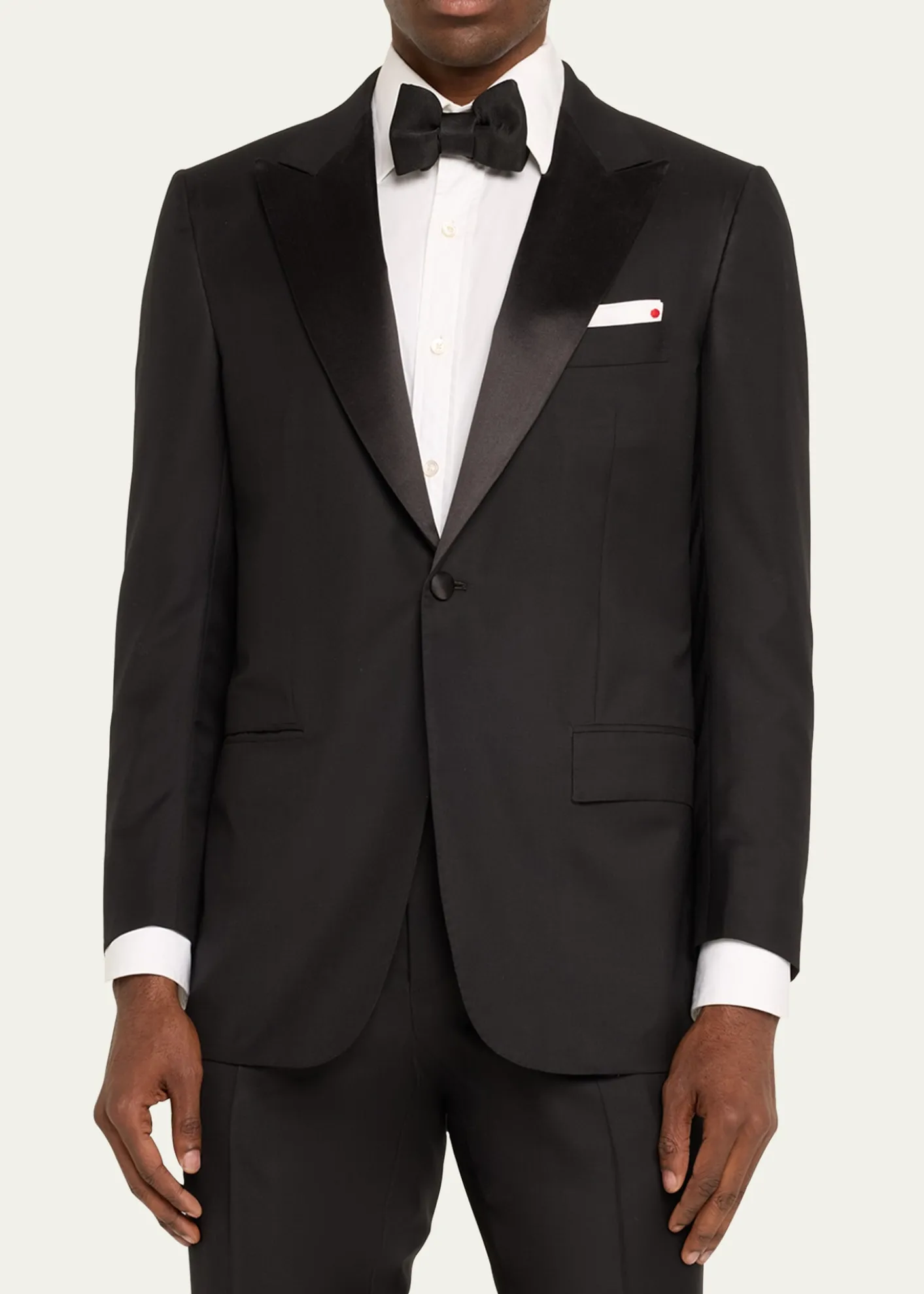 KitonMen's Peak Wool Tuxedo
