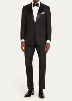 KitonMen's Peak Wool Tuxedo